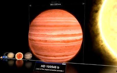 宇宙星体大小比较视频,揭秘浩瀚星空中的巨无霸
